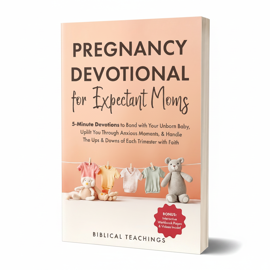 Pregnancy Devotional for Expectant Moms: 5-Minute Devotions to Bond with Your Unborn Baby, Uplift You Through Anxious Moments, & Handle The Ups & Downs of Each Trimester with Faith (Paperback)