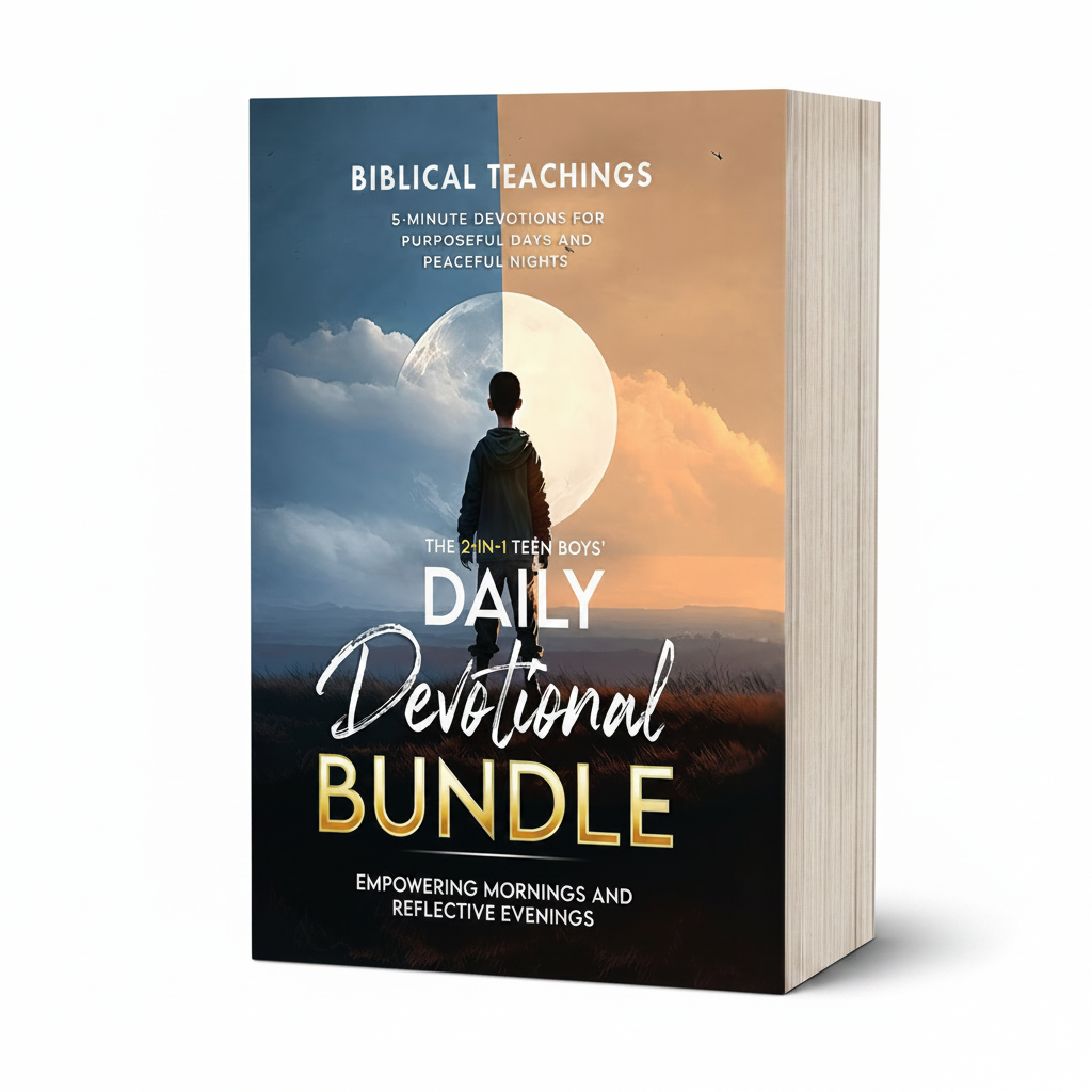 The Teen Boys' Daily Devotional - Value Edition: Empowering Mornings And Reflective Evenings: 5-Minute Devotions for Purposeful Days and Peaceful Nights (Daily Devotional For Teen Boys) (Paperback)