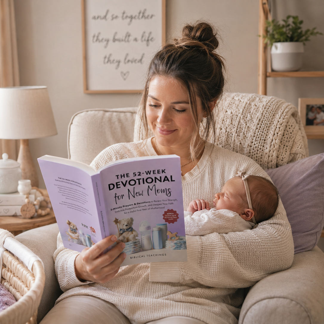 The 52-Week Devotional for New Moms: 5-Minute Prayers & Devotions to Renew Your Strength, Embrace Postpartum Growth, and Deepen Your Faith for a Joyful First Year of Motherhood (Paperback)