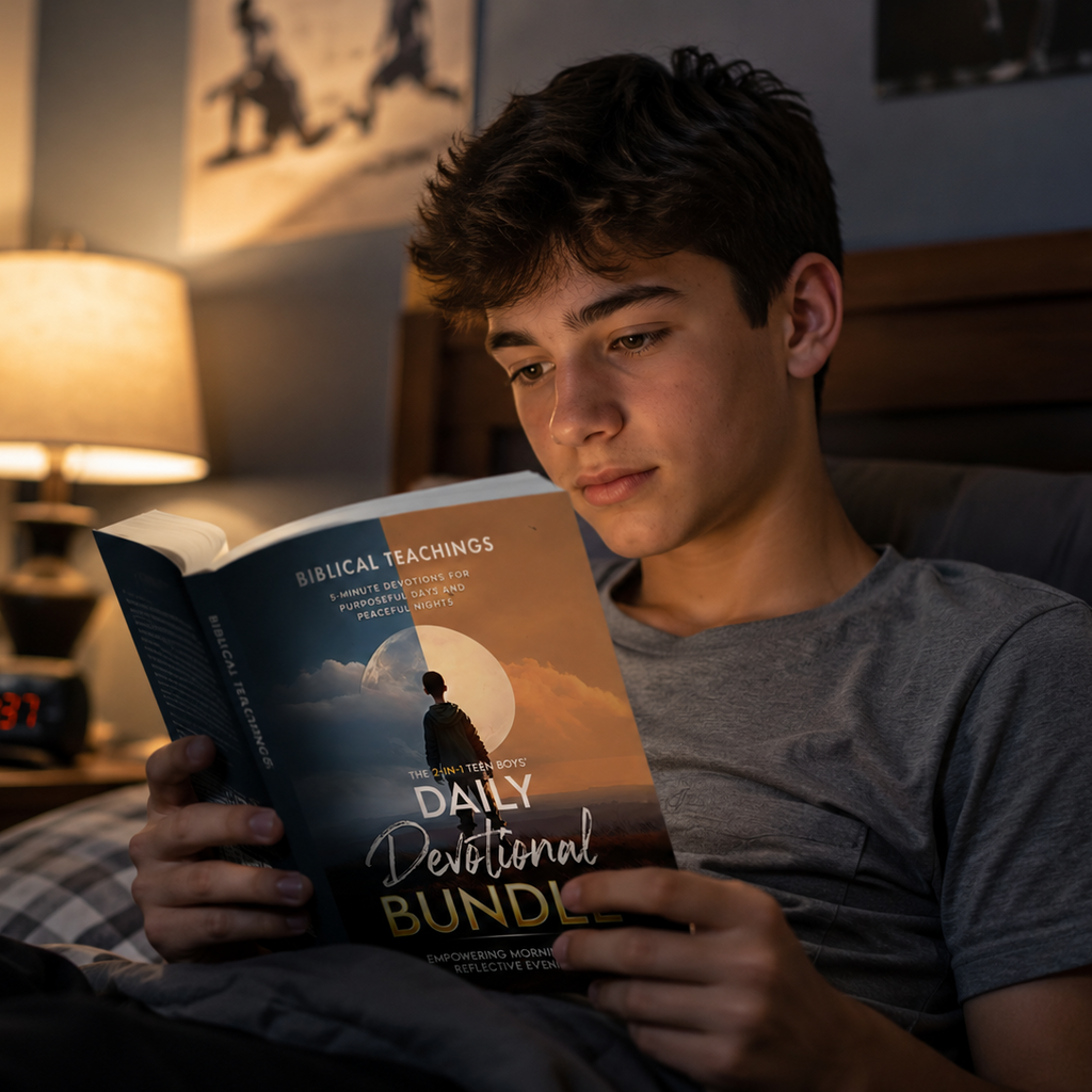 The Teen Boys' Daily Devotional - Value Edition: Empowering Mornings And Reflective Evenings: 5-Minute Devotions for Purposeful Days and Peaceful Nights (Daily Devotional For Teen Boys) (Paperback)