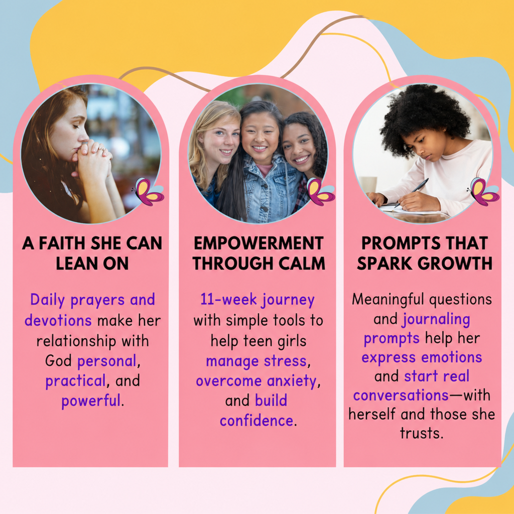 Beyond The Clouds: The Daily Devotional Workbook For Teen Girls: Prayers, Techniques, And Exercises To Help Manage Your Anxiety And Stress In Only 11 Weeks (Paperback)