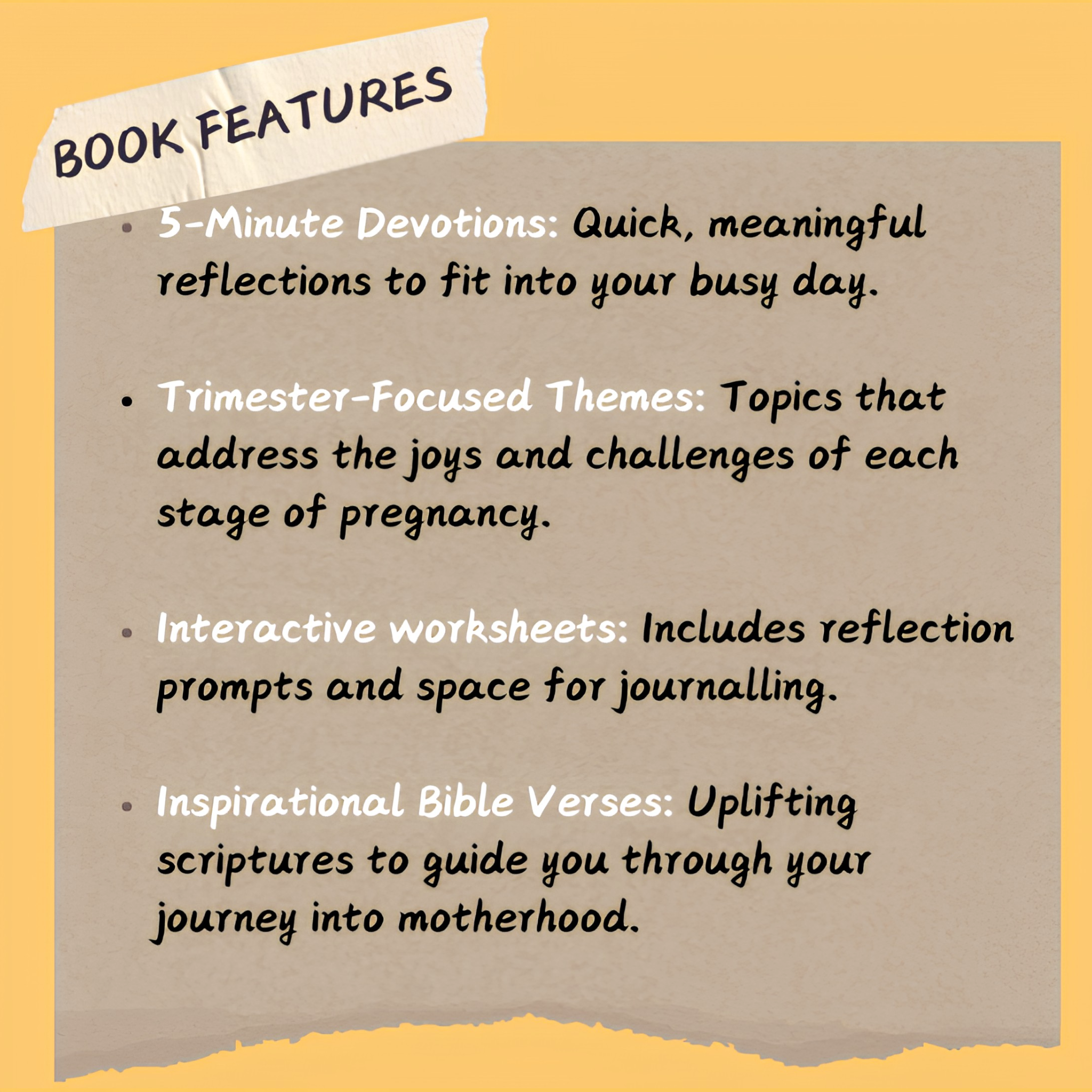 Pregnancy Devotional for Expectant Moms: 5-Minute Devotions to Bond with Your Unborn Baby, Uplift You Through Anxious Moments, & Handle The Ups & Downs of Each Trimester with Faith (Paperback)