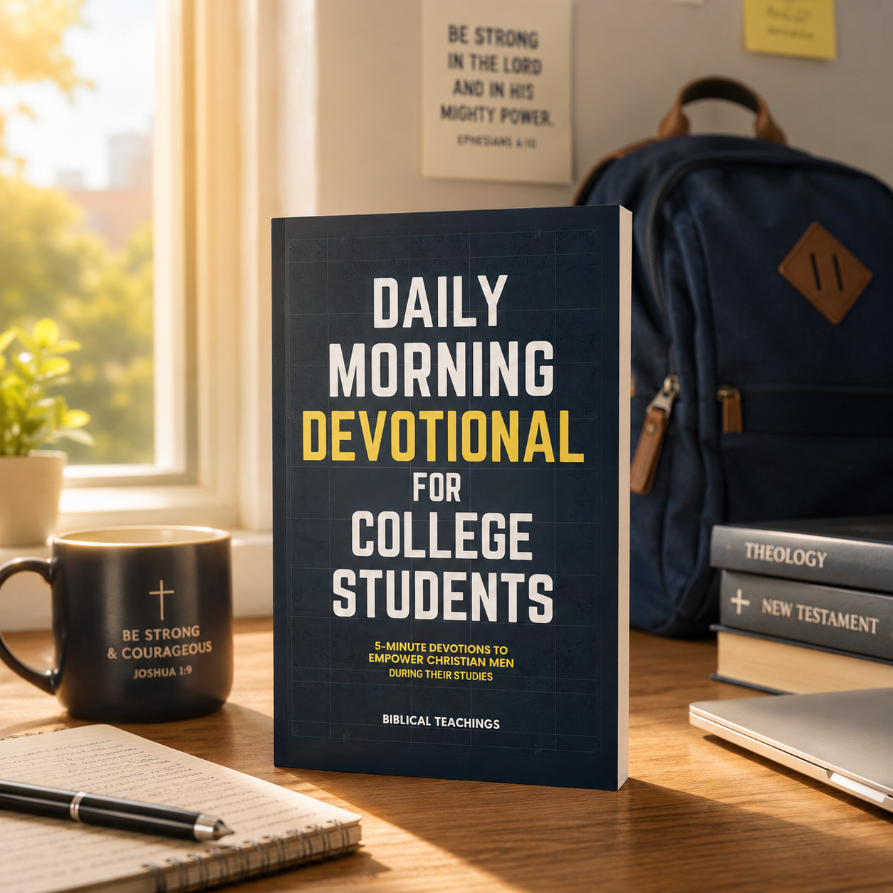Daily Morning Devotional for College Students: 5-Minute Devotions To Empower Christian Men During Their Studies (Paperback)