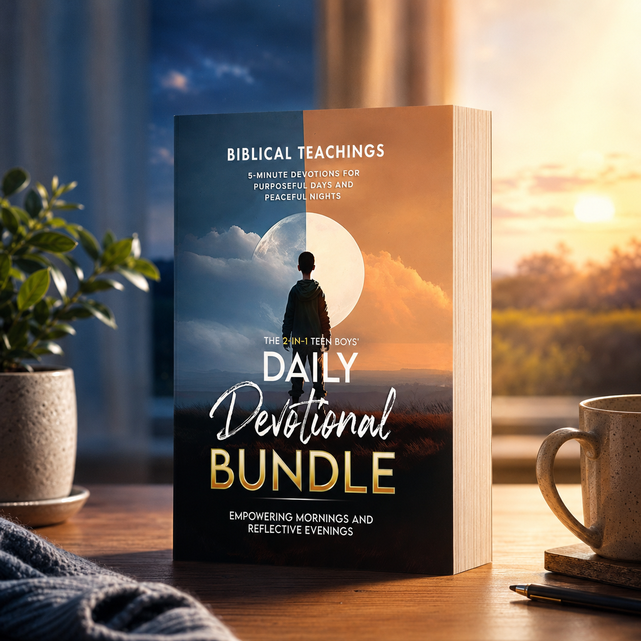 The Teen Boys' Daily Devotional - Value Edition: Empowering Mornings And Reflective Evenings: 5-Minute Devotions for Purposeful Days and Peaceful Nights (Daily Devotional For Teen Boys) (Paperback)