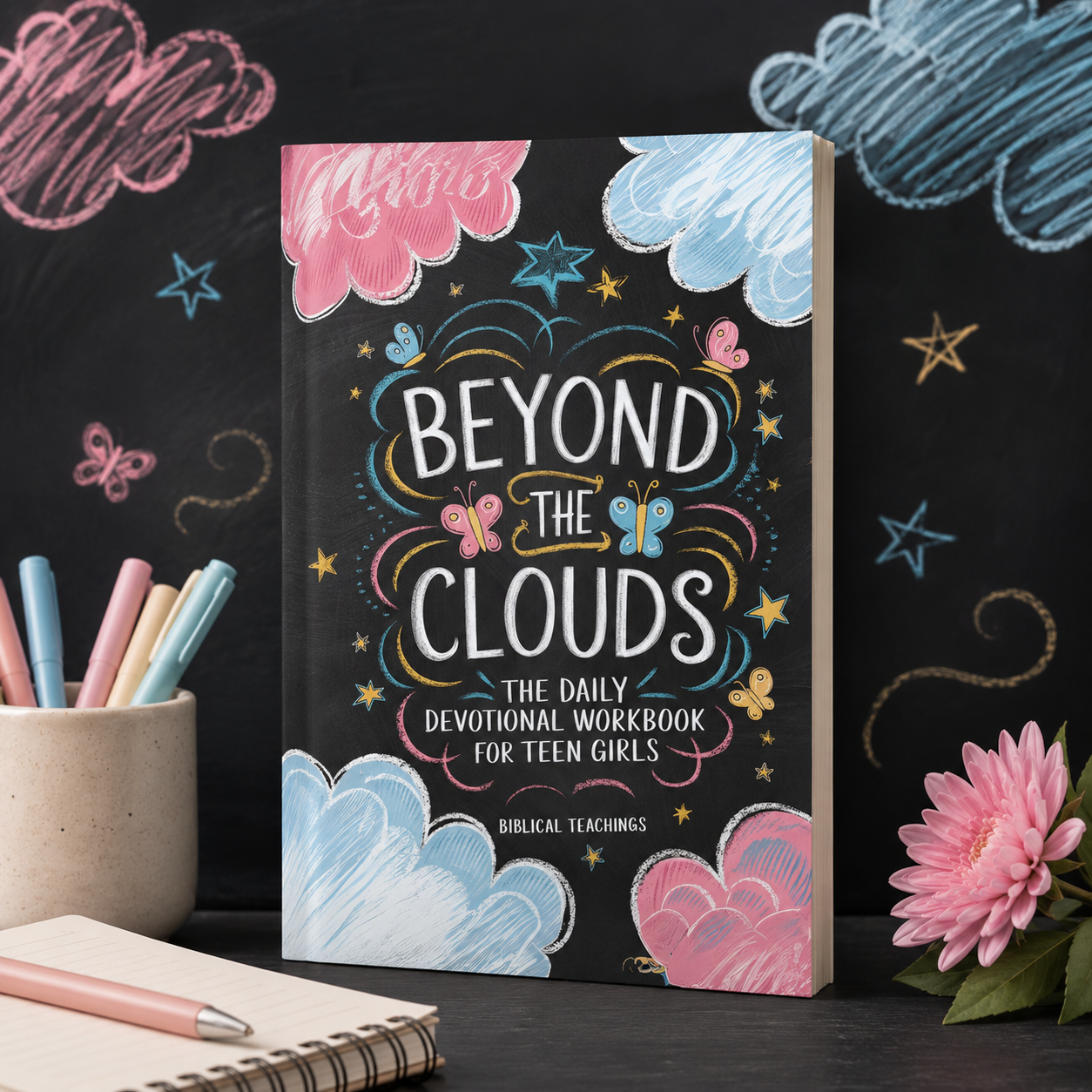 Beyond The Clouds: The Daily Devotional Workbook For Teen Girls: Prayers, Techniques, And Exercises To Help Manage Your Anxiety And Stress In Only 11 Weeks (Paperback)