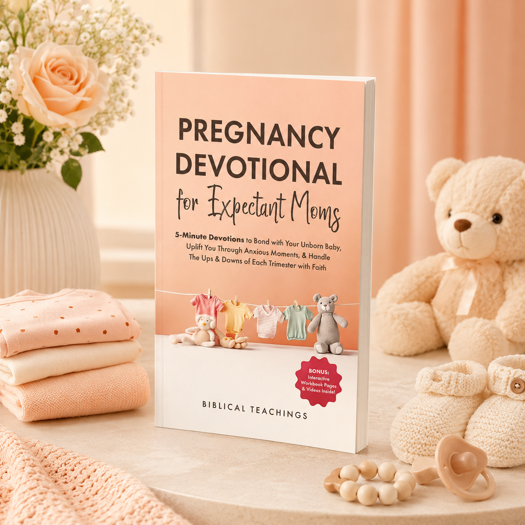 Pregnancy Devotional for Expectant Moms: 5-Minute Devotions to Bond with Your Unborn Baby, Uplift You Through Anxious Moments, & Handle The Ups & Downs of Each Trimester with Faith (Paperback)