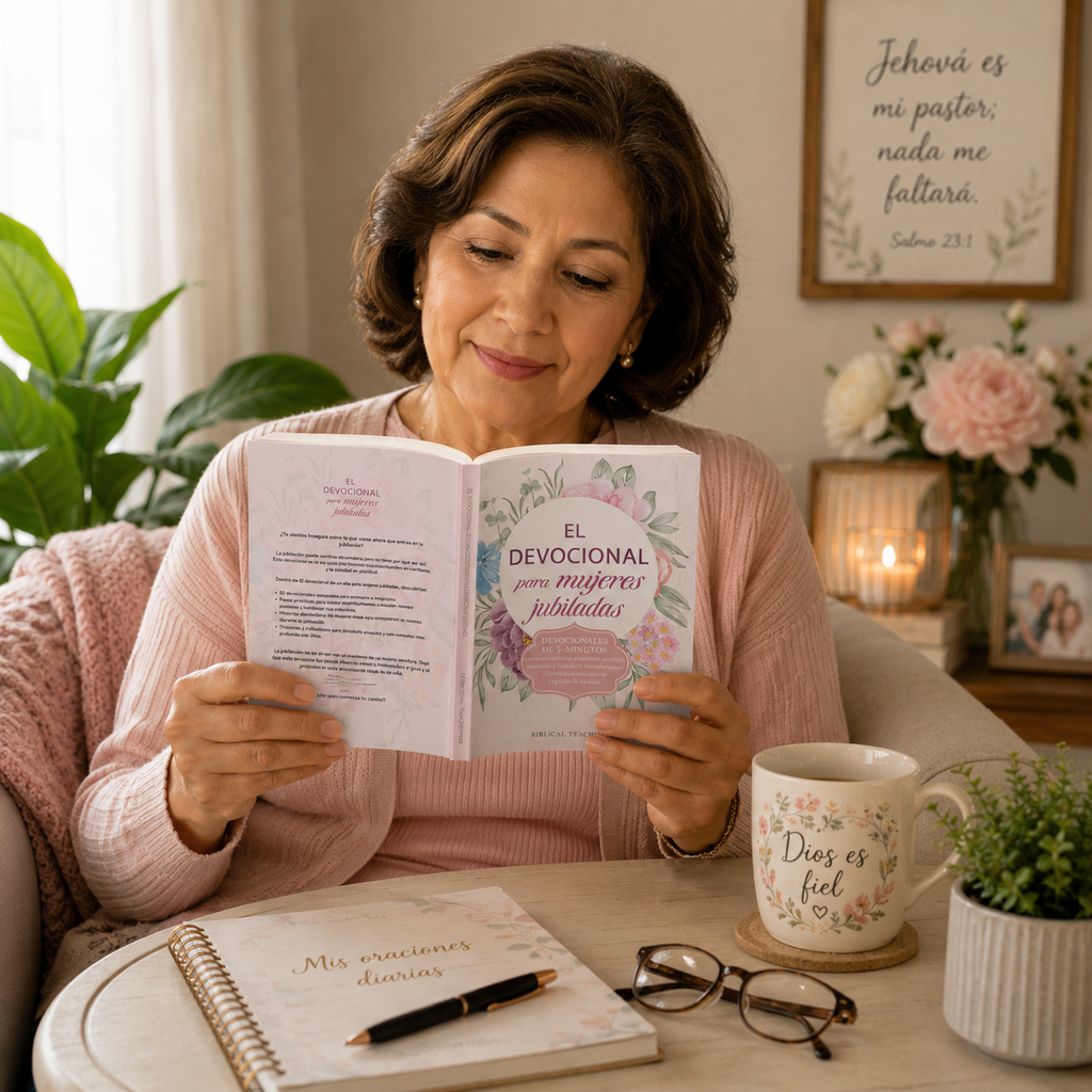 El devocional para mujeres jubiladas: Devocionales de 5-minutos para encontrar tu propósito, sentirte realizada y fortalecer tus relaciones al comenzar este nuevo capítulo de tu vida (Paperback)