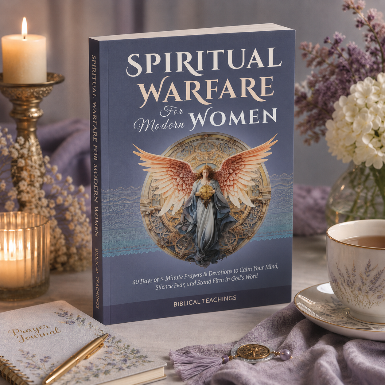 Spiritual Warfare for Modern Women: 40 Days of Powerful 5-Minute Prayers & Devotions to Reclaim Your Peace, Silence Fear, and Stand Firm in God’s Word (Paperback)