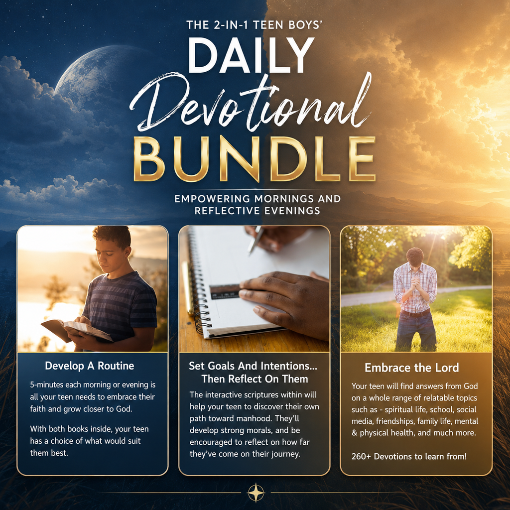 The Teen Boys' Daily Devotional - Value Edition: Empowering Mornings And Reflective Evenings: 5-Minute Devotions for Purposeful Days and Peaceful Nights (Daily Devotional For Teen Boys) (Paperback)