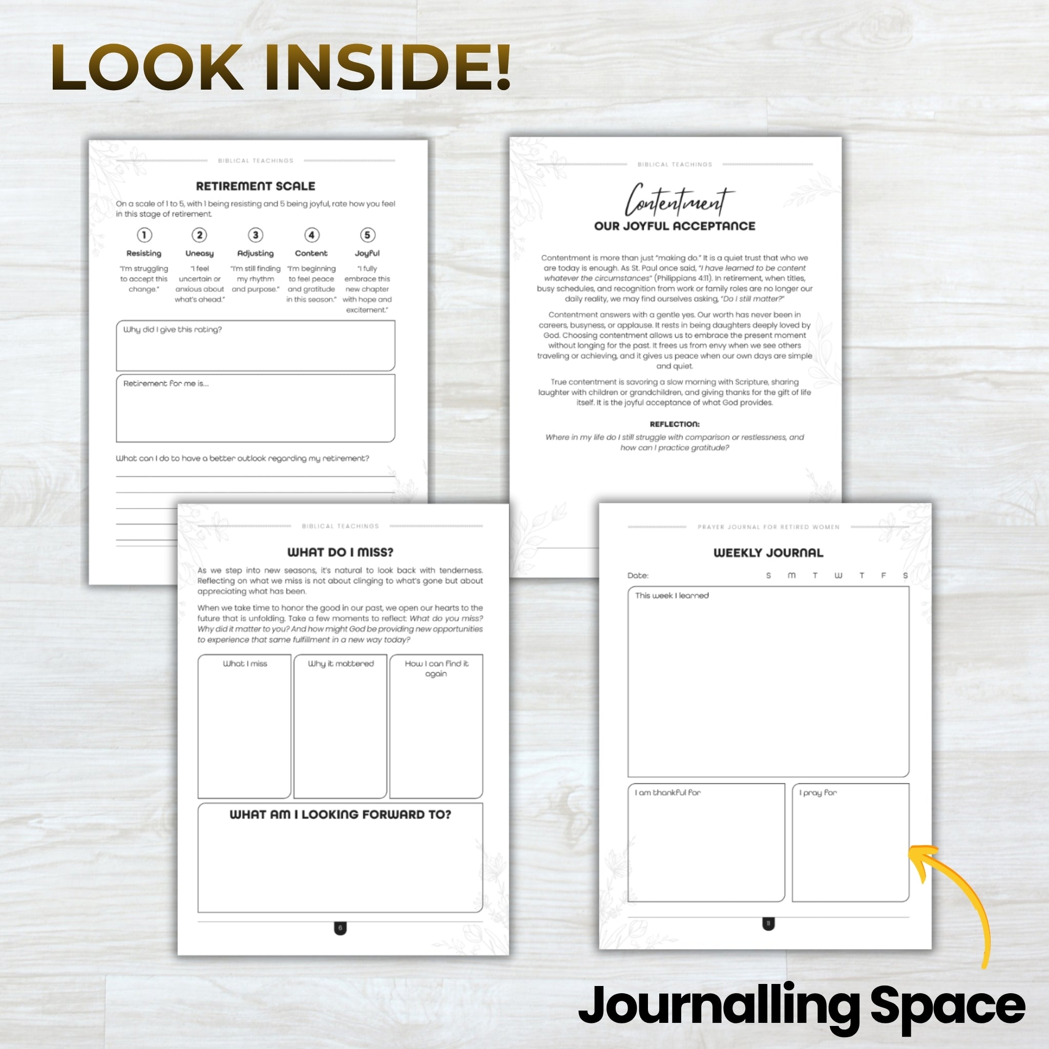 The Prayer Journal for Retired Women: A 52-Week Guided Devotional with Reflection Prompts to Grow Closer to God, Find New Purpose, and Walk Confidently in This Season (Paperback)