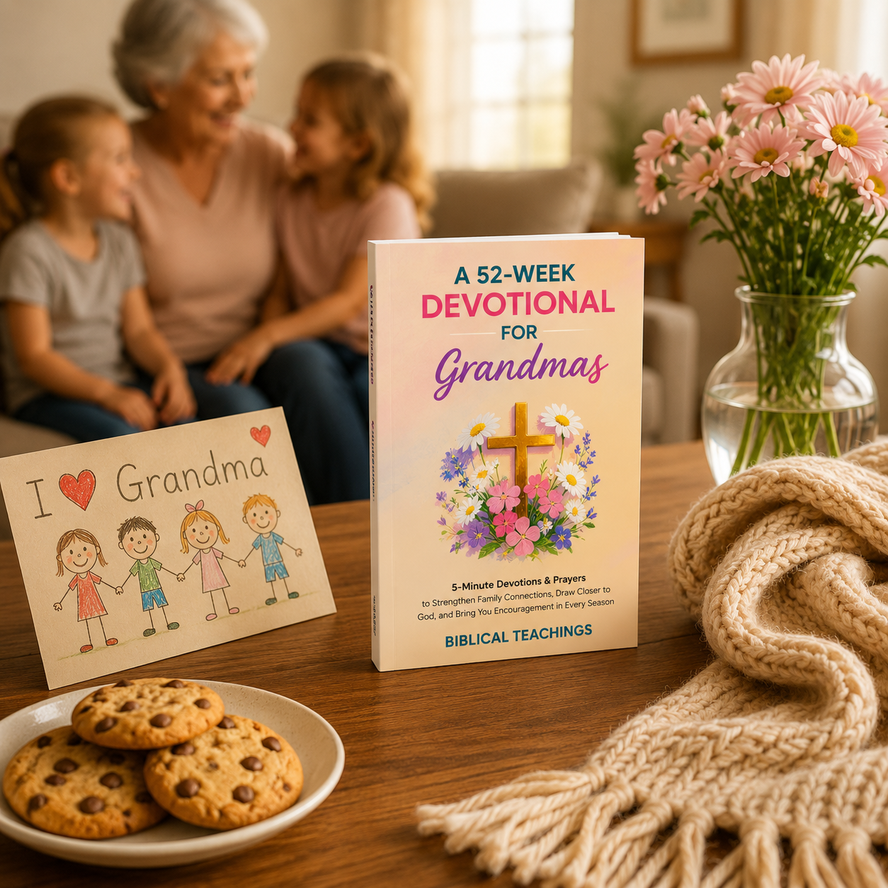 A 52-Week Devotional for Grandmas: 5-Minute Devotions & Prayers to Strengthen Family Connections, Draw Closer to God, and Bring You Encouragement in Every Season